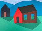 Red House, Blue Barn 